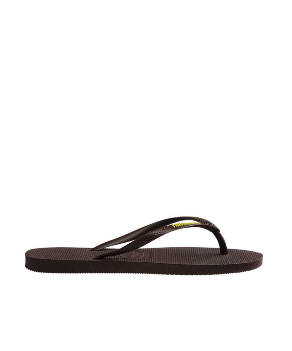 Havaianas Women's Slim Rubber Logo Thong