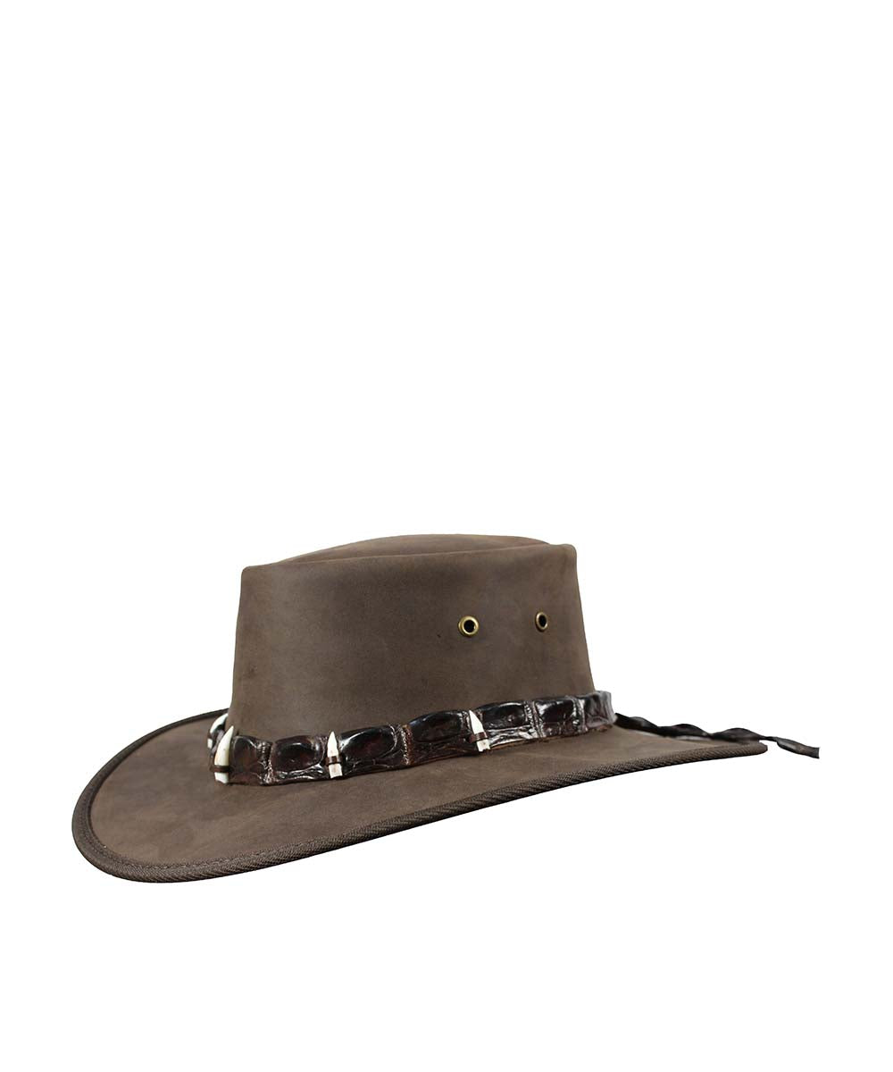 Barmah Outback 5 Crocodile Teeth Hat Main image