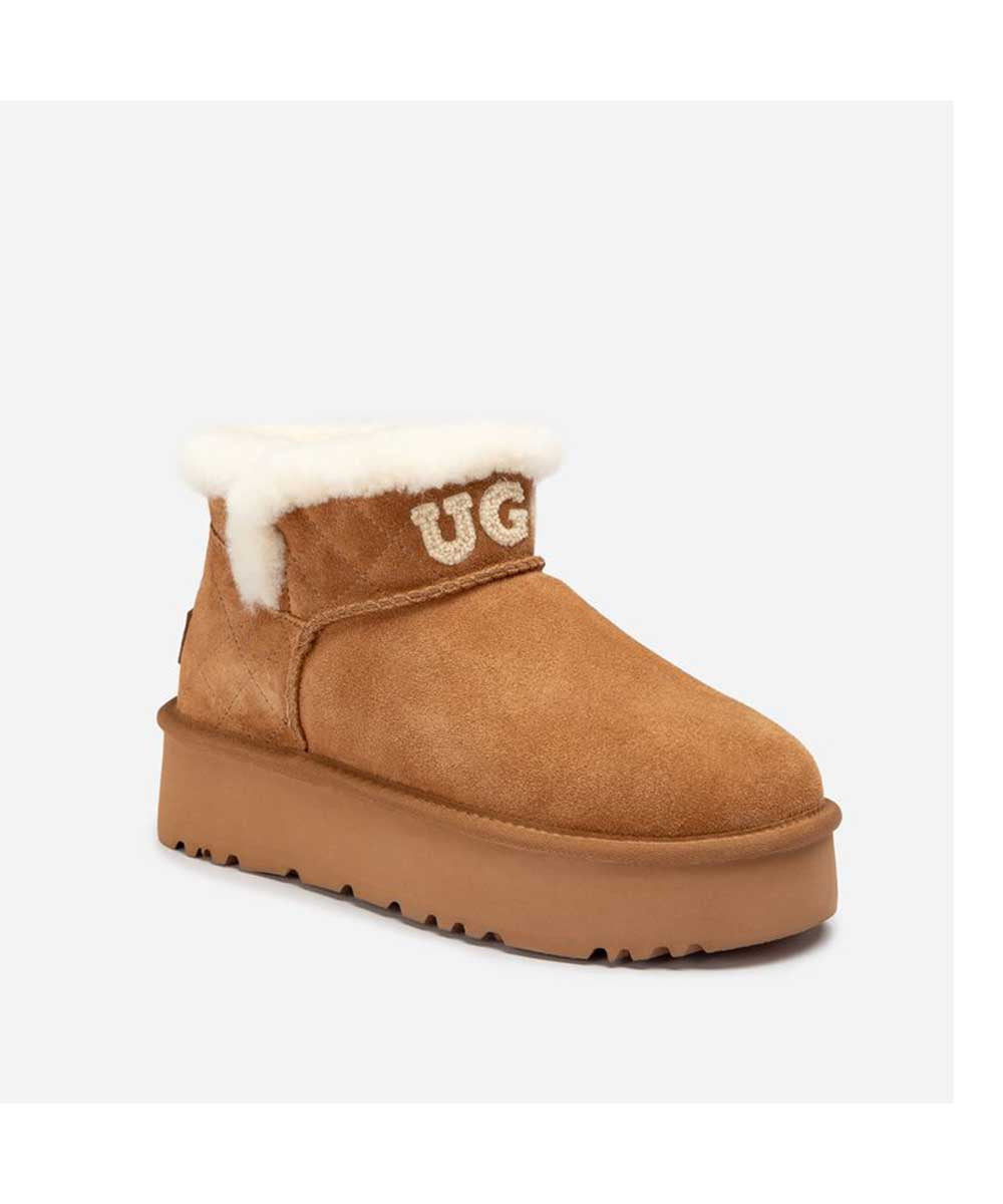 Women's UGG Logo Platform Boot Secondary image
