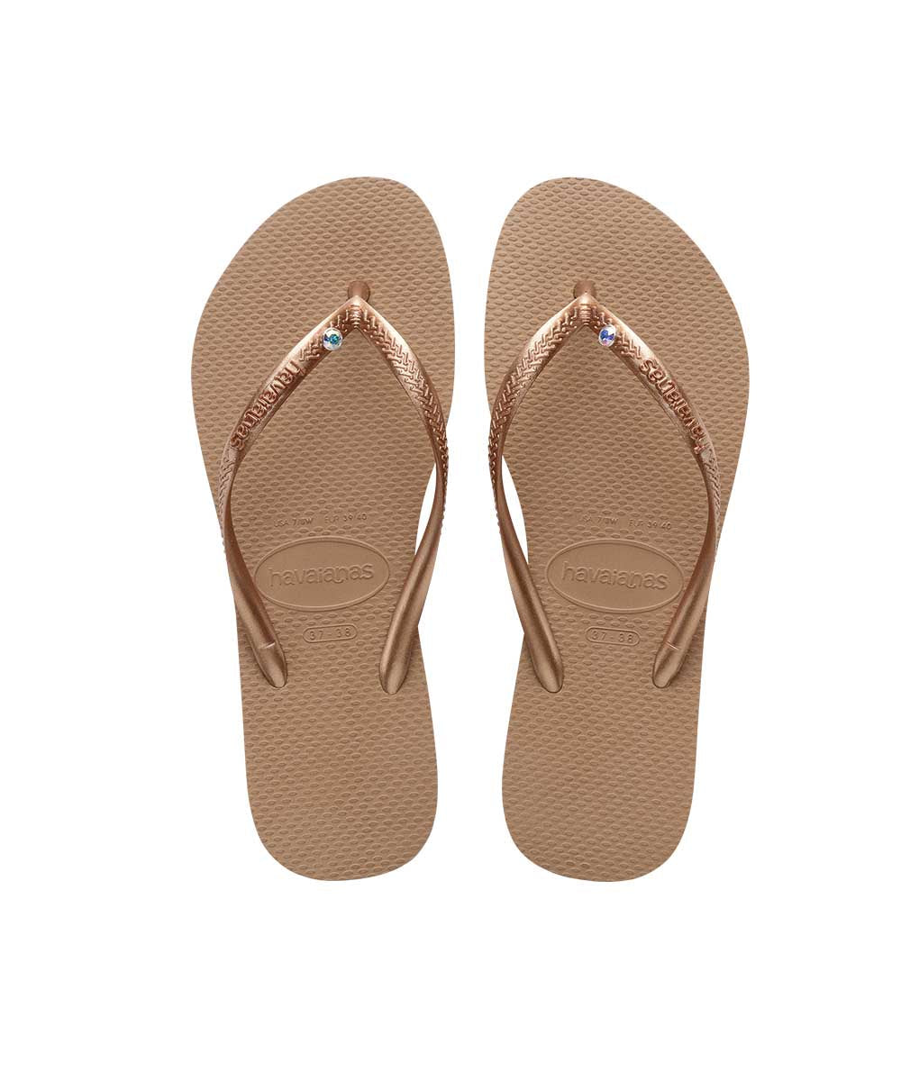 Havaianas Women's Slim Crystal SW ll Thongs