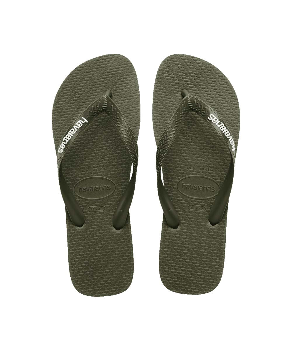 Havaianas Men's Rubber Logo Thongs