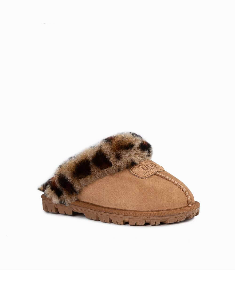 Kid’s UGG Leopard Scuff Secondary image