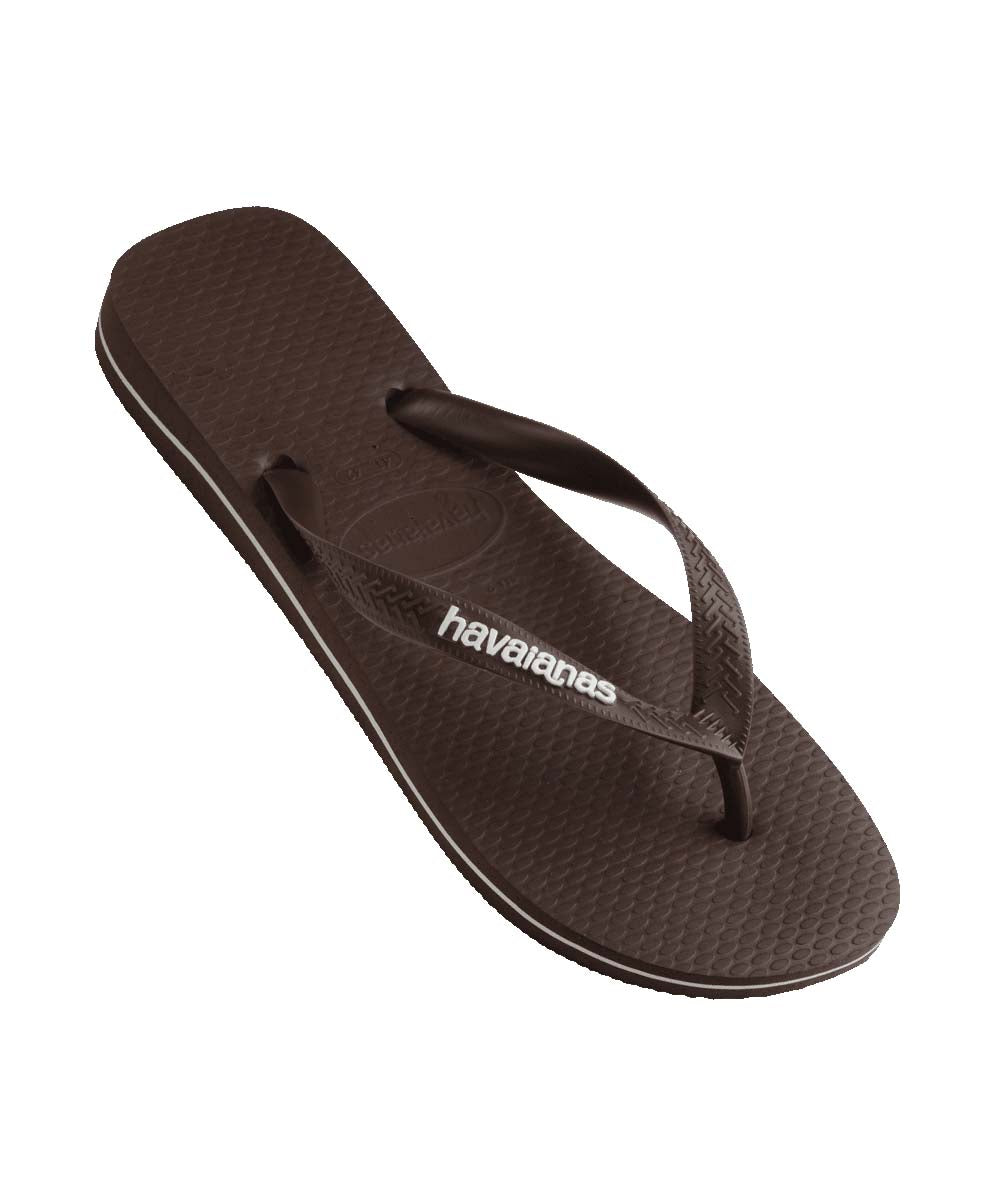 Havaianas Men's Rubber Logo Thongs