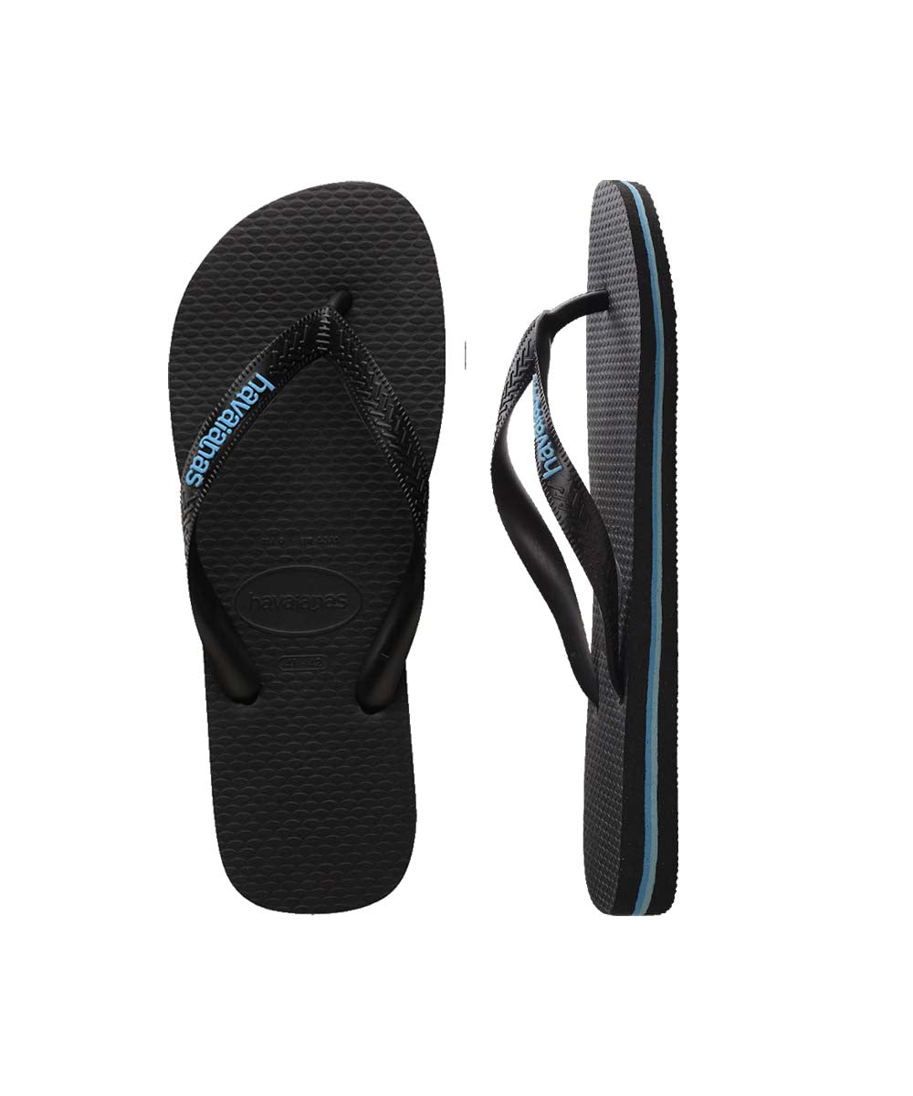 Havaianas Men's Rubber Logo Thongs