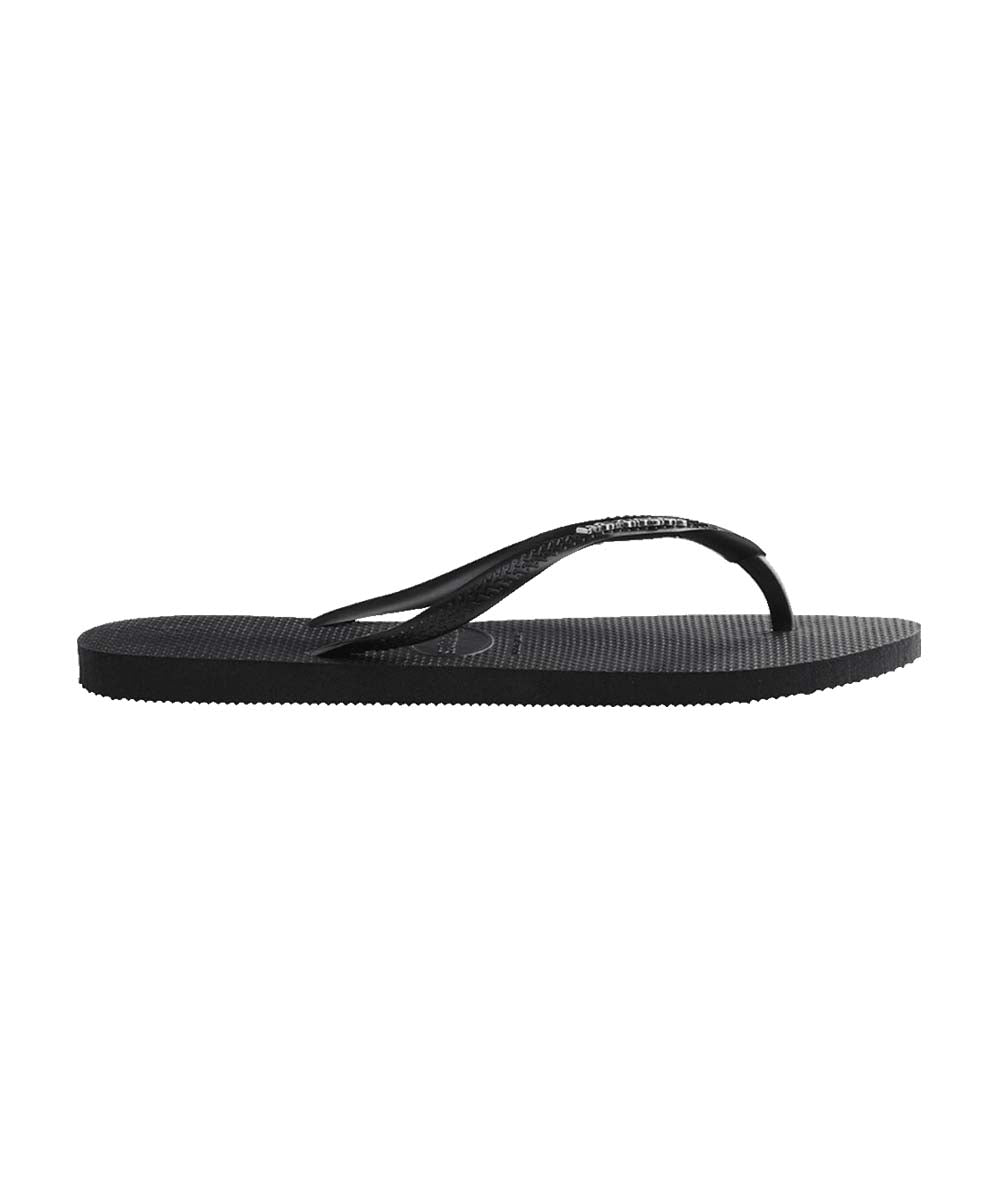 Havaianas Women's Slim Metal Logo Thongs