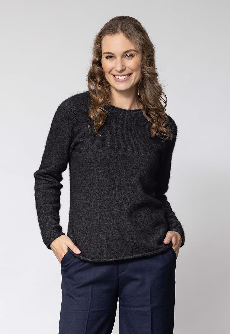 Women's Rutland Crew Merino Possum Sweater Main image