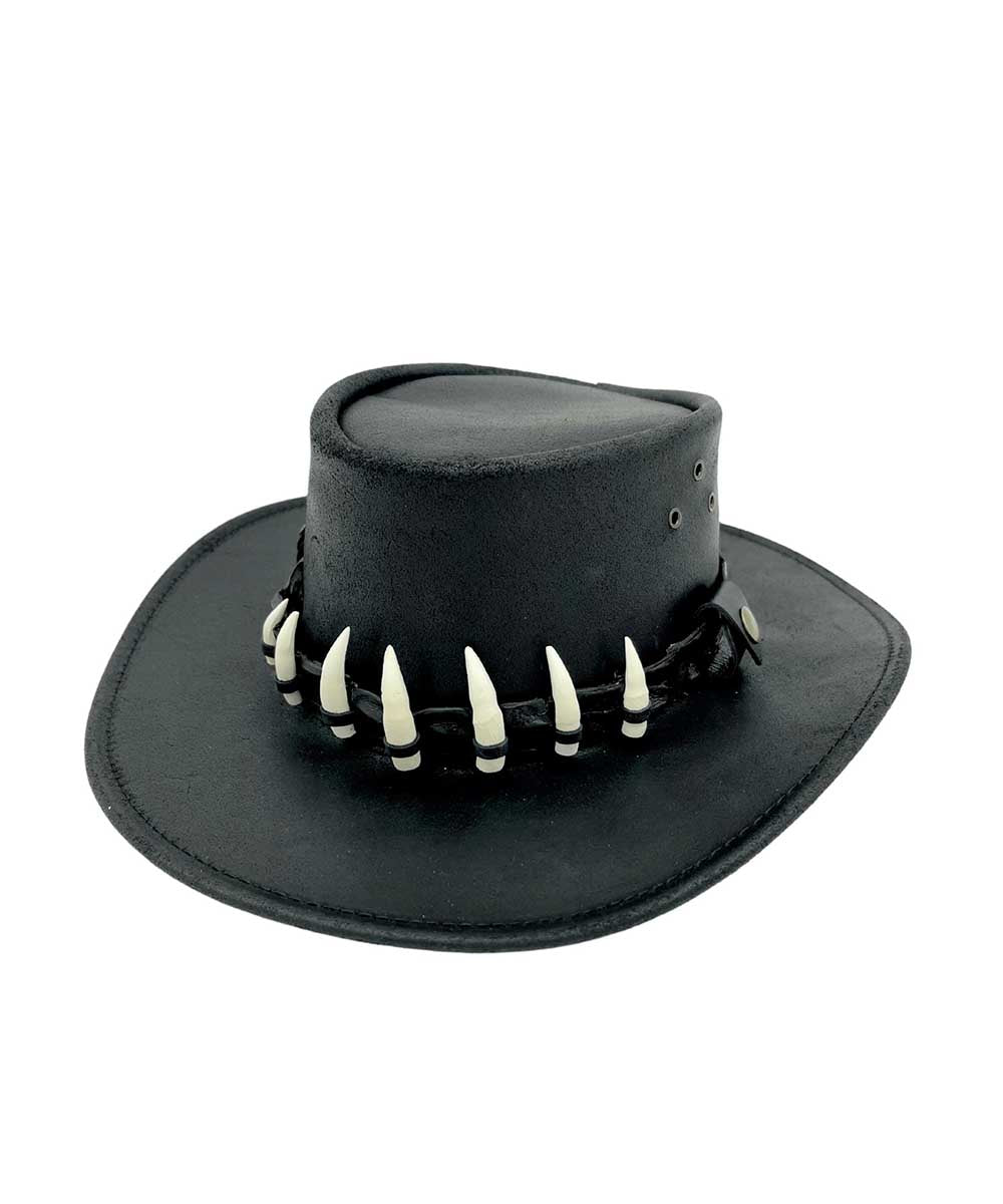 Jacaru Wallaroo Oil Croc Tooth Hat Main image