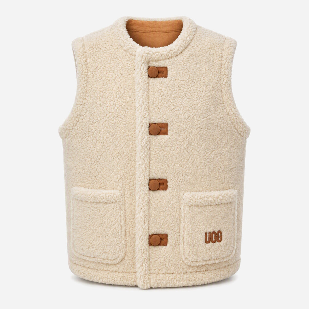UGG Women's Noosa Reversible Vest - Chestnut/Natural
