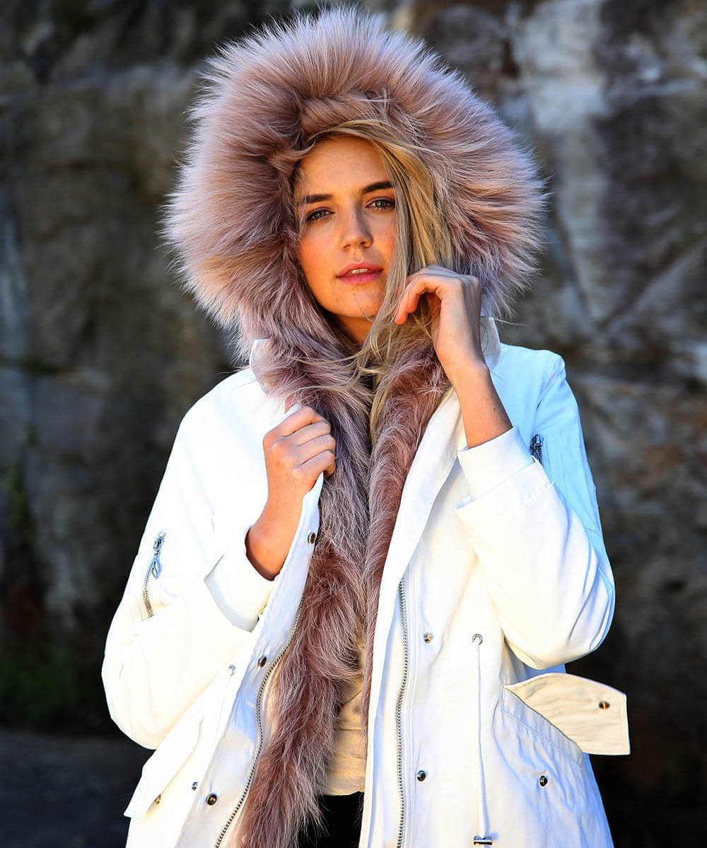 Raccoon Fur Jacket