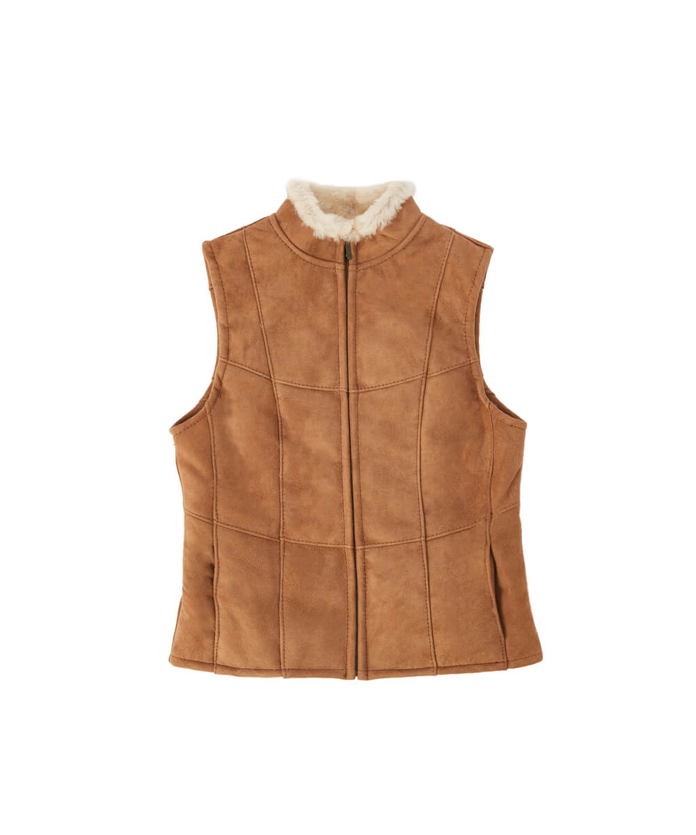 Women's Sheepskin Vest Secondary image