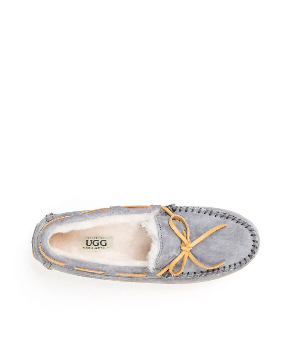 Women's UGG Fur Moccasin