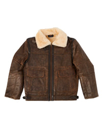 Men's Nappa Bomber Sheepskin Jacket