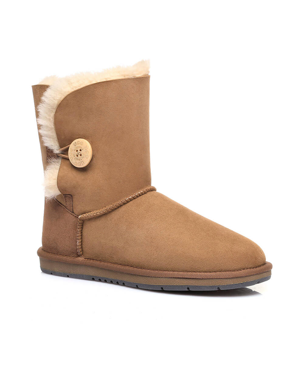 Women's Luxe Classic Mid Button UGG Secondary image