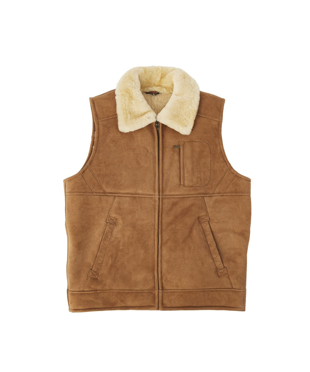 Men's Double Face Sheepskin Vest Secondary image