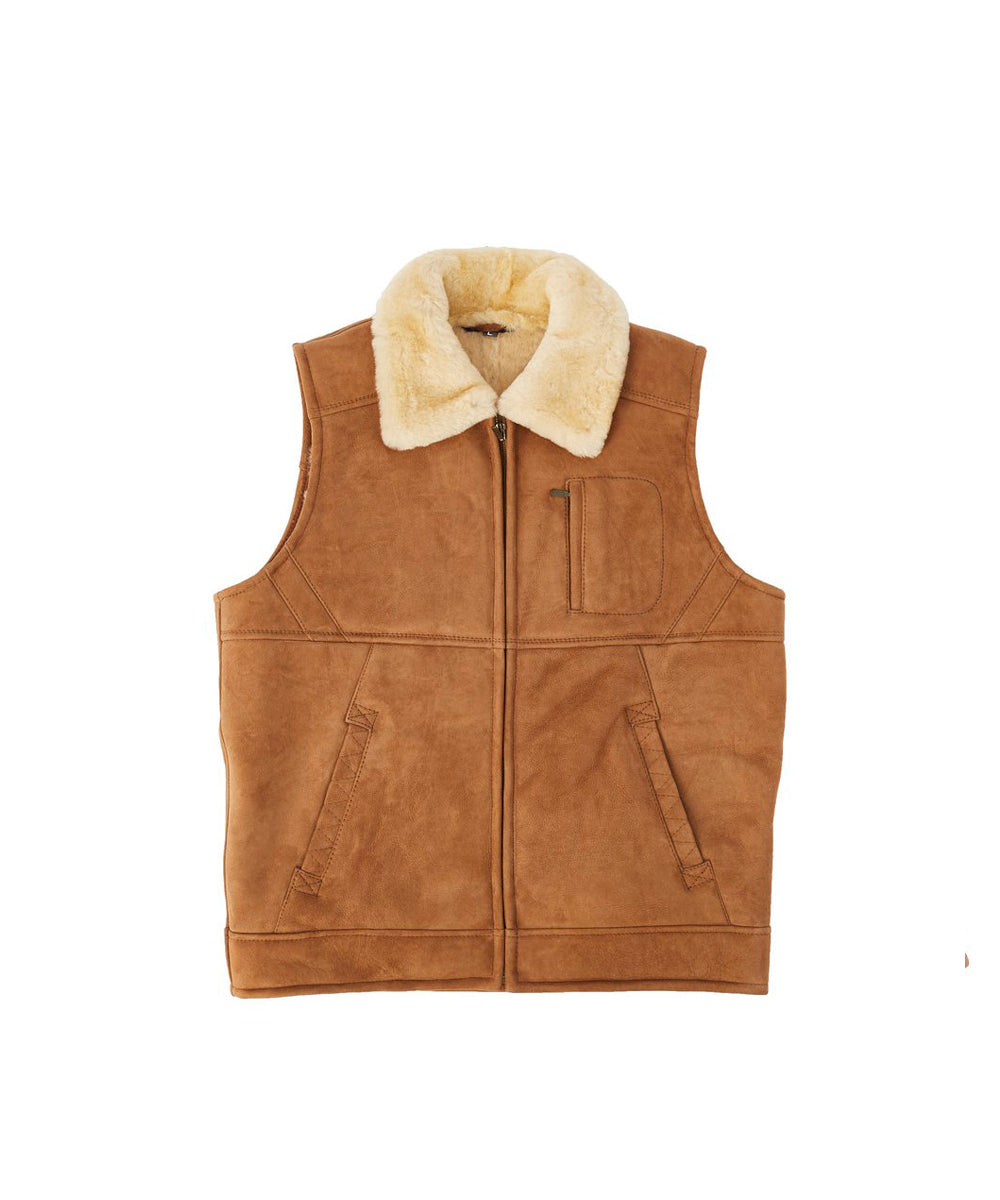 Men's Double Face Sheepskin Vest Main image